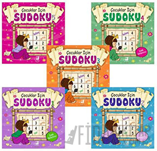 Çocuklar İçin Sudoku (5 Kitap Takım) Kolektif