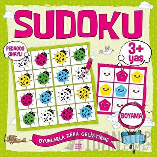 Çocuklar İçin Sudoku Boyama (3+ Yaş) Kolektif