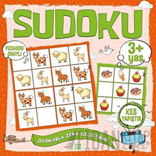 Çocuklar İçin Sudoku Kes Yapıştır (3+ Yaş) Kolektif