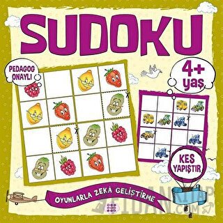 Çocuklar İçin Sudoku Kes Yapıştır (4+ Yaş) Kolektif