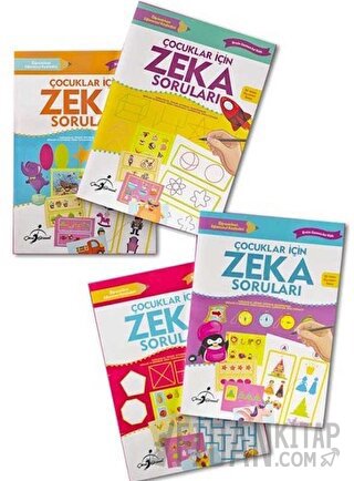 Çocuklar İçin Zeka Soruları (4 Kitap Takım) Kolektif