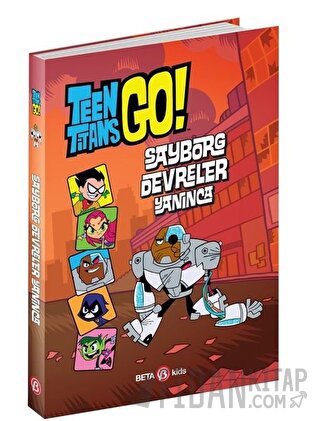 DC Comics: Teen Titans Go! Sayborg Devreler Yanınca Steve Korte