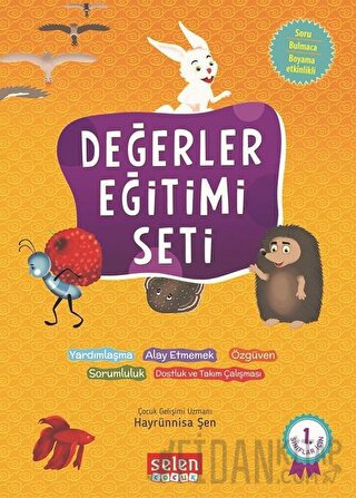 Değerler Eğitimi Seti (5 Kitap Takım) Hayrünnisa Şen