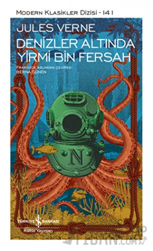 Denizler Altında Yirmi Bin Fersah (Ciltli) Jules Verne