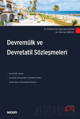 Devremülk ve Devretatil Sözleşmeleri Muhammed Alparslan Budak