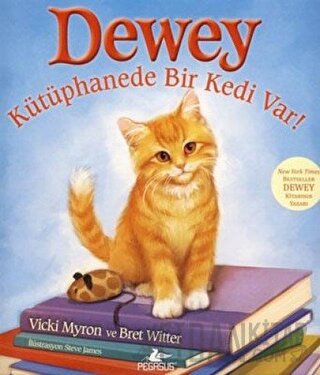 Dewey - Kütüphanede Bir Kedi Var! (Ciltli) Yunus Bora Ülke