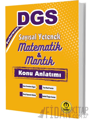 DGS Performans Sayısal Yetenek Konu Anlatımı Kollektif