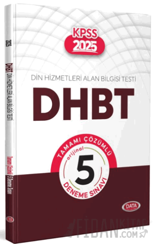 DHBT 2025 Tüm Adaylar İçin Tamamı Çözümlü 5 Deneme Sınavı Kollektif