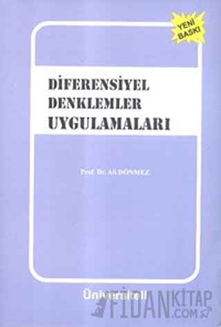 Diferensiyel Denklemler Uygulamaları Ali Dönmez