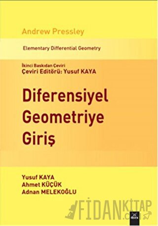 Diferensiyel Geometriye Giriş Andrew Pressley