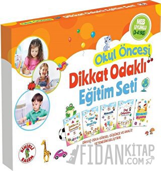 Dikkat Odaklı Eğitim Seti 3-4 Yaş Celal Akbaş