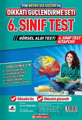 Dikkati Güçlendirme Seti 12 Yaş Test Osman Abalı