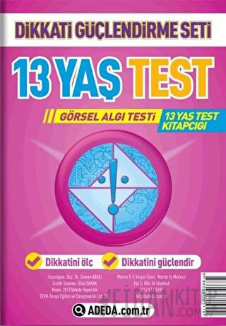 Dikkati Güçlendirme Seti 13 Yaş Test Osman Abalı