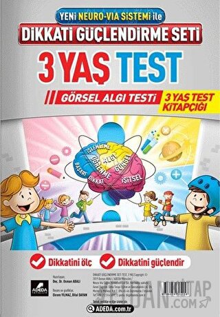 Dikkati Güçlendirme Seti 3 Yaş Test Osman Abalı