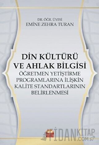 Din Kültürü ve Ahlak Bilgisi Öğretmen Yetiştirme Programlarına İlişkin