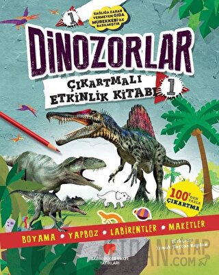 Dinozorlar Çıkartmalı Etkinlik Kitabı 1 Penny Worms