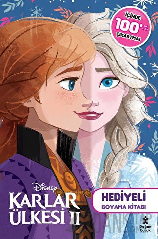 Disney Karlar Ülkesi 2 100+ Çıkartma Hediyeli Boyama Kitabı Kolektif