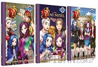 Disney Manga Yeni Nesil Özlü Kötüler Üçlemesi 3 Kitap Set Jason Muell