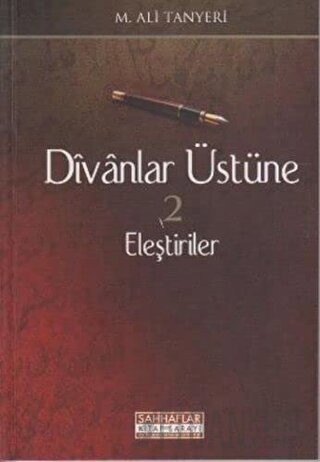 Divanlar Üstüne Eleştiriler 2 M. Ali Tanyeri