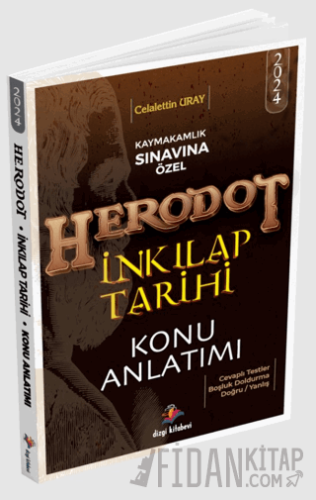 Dizgi Kitap Kaymakamlık Sınavına Özel Herodot İnkılap Tarihi Konu Anla