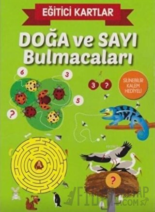 Doğa ve Sayı Bulmacaları - Eğitici Kartlar Kolektif