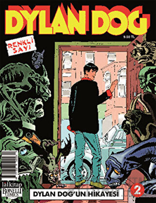 Dylan Dog Sayı 2 : Dylan Dog'un Hikayesi (Renkli Sayı) Tiziano Sclavi