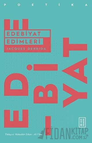 Edebiyat Edimleri Jacques Derrida