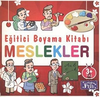 Eğitici Boyama Kitabı - Meslekler Kolektif