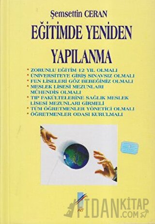 Eğitimde Yeniden Yapılanma Şemsettin Ceran