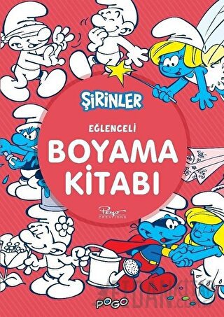 Eğlenceli Boyama Kitabı - Şirinler Kolektif