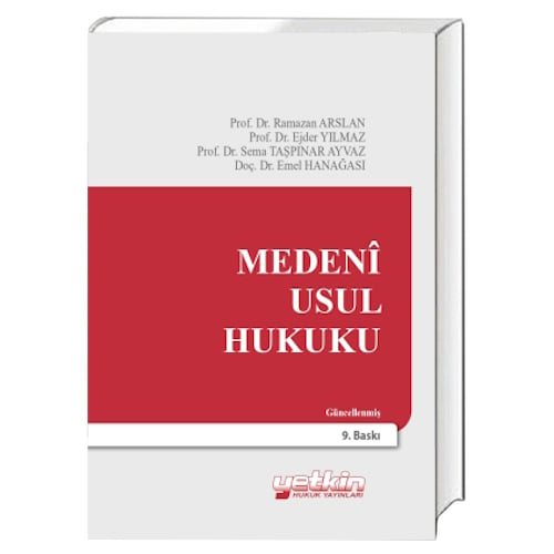 Medeni Usul Hukuku Ejder Yılmaz