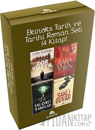 Ekinoks Tarih ve Tarihi Roman Seti (4 Kitap) Kolektif