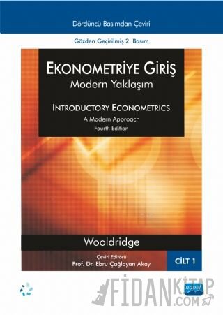 Ekonometriye Giriş: Modern Yaklaşım Cilt 1 Jeffrey M. Wooldridge