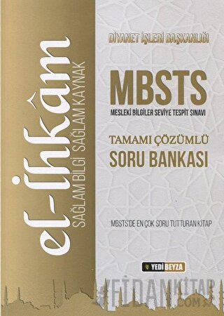 El-İhkam MBSTS Tamamı Çözümlü Soru Bankası Mehmet Ümütli