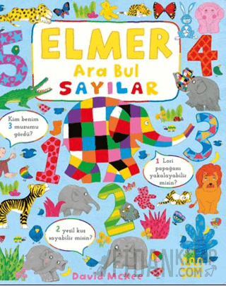 Elmer Ara Bul Sayılar (Ciltli) David McKee