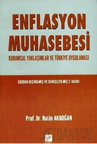 Enflasyon Muhasebesi (Ciltli) Nalan Akdoğan