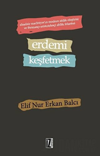 Erdemi Keşfetmek Elif Nur Erkan Balcı