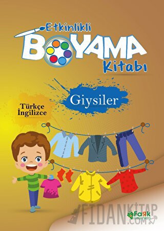 Etkinlikli Boyama Kitabı Giysiler Kolektif