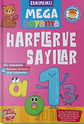 Etkinlikli Mega Boyama - Harfler ve Sayılar Kolektif