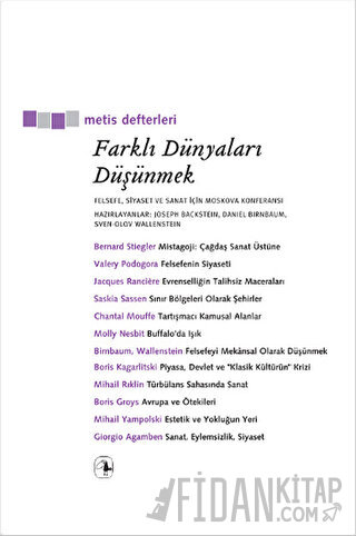 Farklı Dünyaları Düşünmek Joseph Backstein