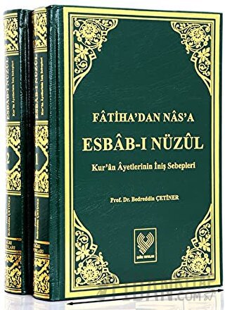 Fatiha’dan Nas’a Esbab-ı Nüzul (2 Cilt Takım) (Ciltli) Bedreddin Çetin