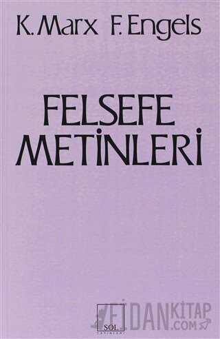 Felsefe Metinleri Friedrich Engels