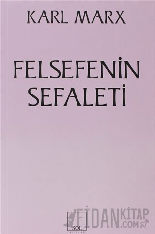 Felsefenin Sefaleti Karl Marx