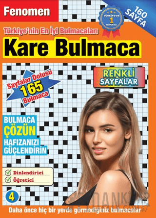 Fenomen Kare Bulmaca 4 Bertan Kodamanoğlu