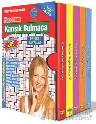 Fenomen Karışık Bulmaca Seti - 5 Kitap Kolektif