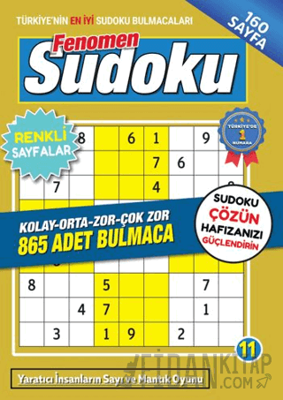 Fenomen Sudoku 11 Bertan Kodamanoğlu