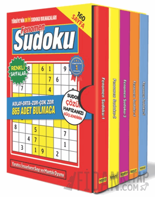 Fenomen Sudoku Bulmaca Seti - 5 Kitap Kolektif