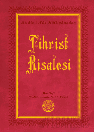 Fihrist Risalesi (Büyük Boy) (Ciltli) Bediüzzaman Said Nursi