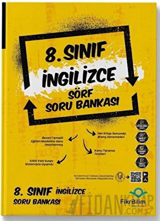 FikriBilim 8. Sınıf İngilizce Sörf Soru Bankası Kolektif