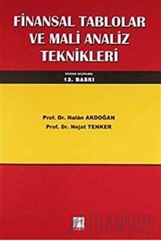 Finansal Tablolar ve Mali Analiz Teknikleri Nalan Akdoğan